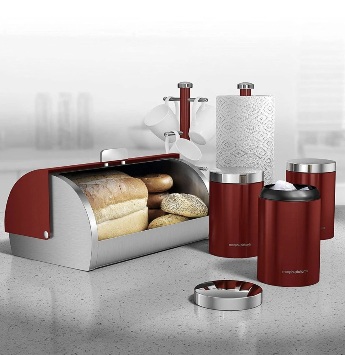 morphy richards accents 6 piece storage set